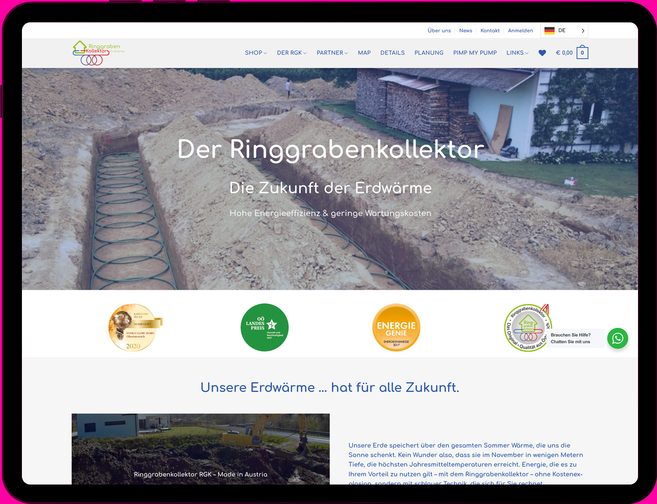 Ringgrabenkollektor
